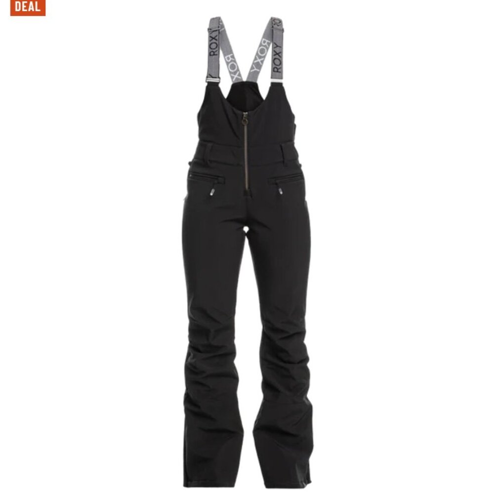 Roxy TORAH ski bib in BLACK size M